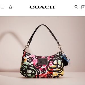VINTAGE Coach Poppy Groovy Crossbody Bag